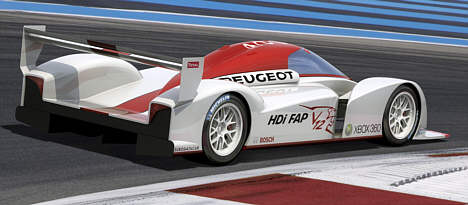 Peugeot's diesel racer skal nok blive en spændende oplevelse.